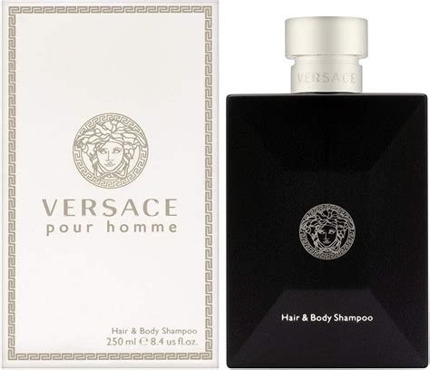 versace signature pour homme hair and body shampoo 8.4 ounces|versace signature pour homme.